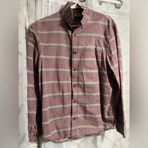Vans long sleeve button down